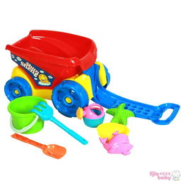 夏日沙灘樂趣 麗家寶貝順勝沙灘拉車與挖沙玩具，安全高品質之選